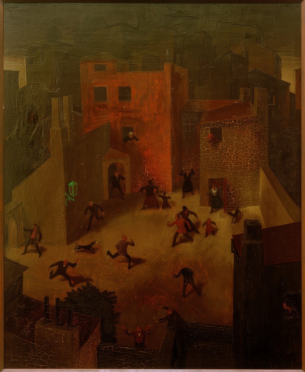 F.Sedlacek, bybillede af Franz Sedlacek
