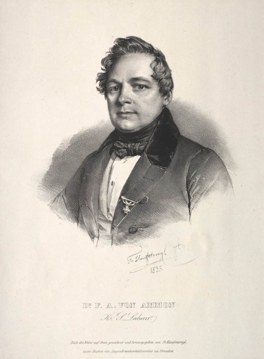 dr Frederik Augustus af Ammon, 1838. af Franz Seraph Hanfstaengl