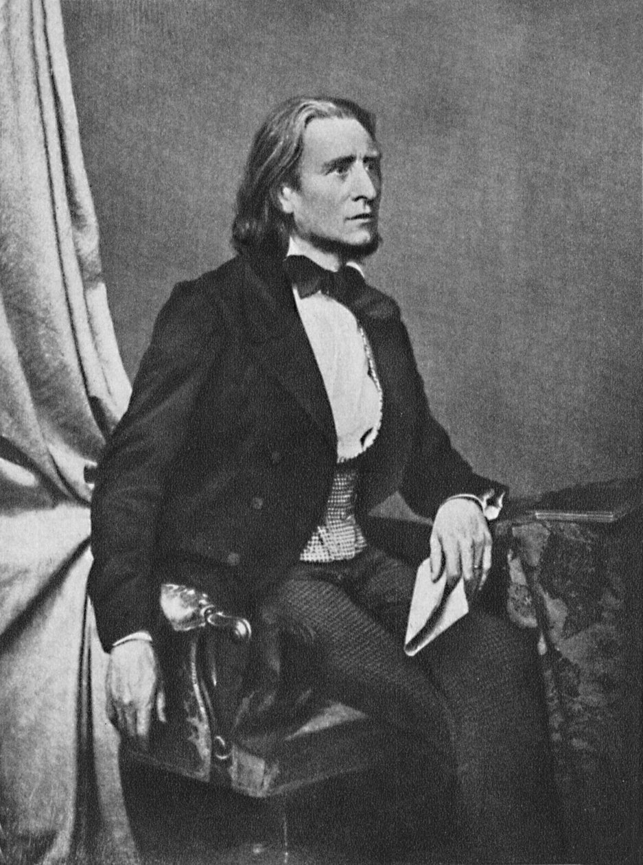 Franz Liszt, c1860, 1939 af Franz Seraph Hanfstaengl