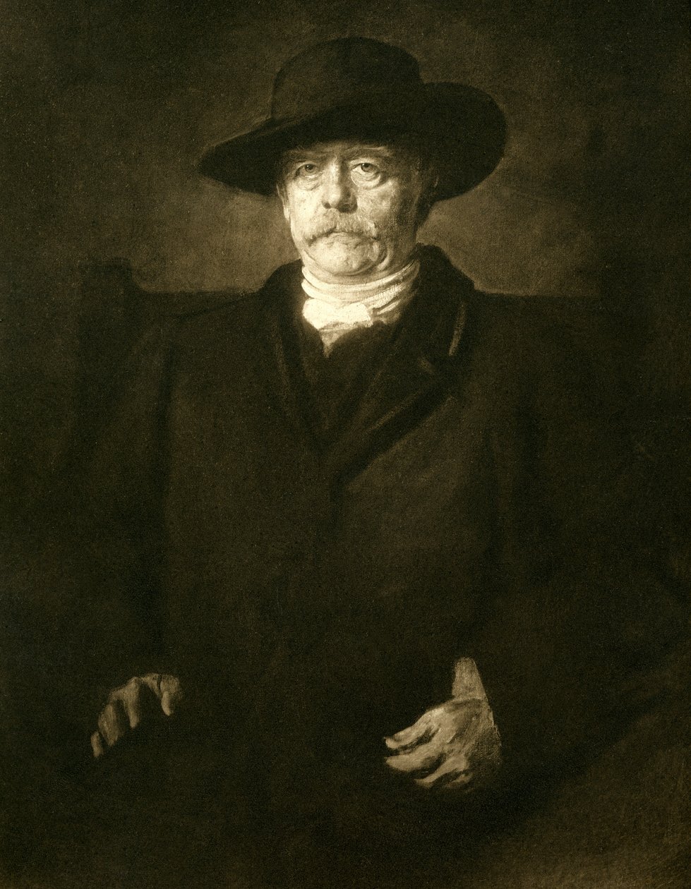 Greve Otto von Bismarck af Franz Seraph von Lenbach