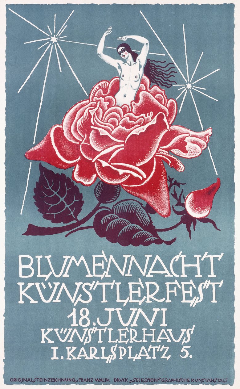 blomsternatkunstnerfestival af Franz Wacik
