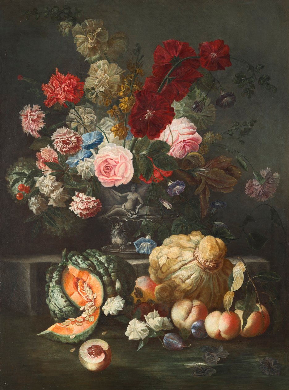 blomsterstilleben af Franz Werner Tamm