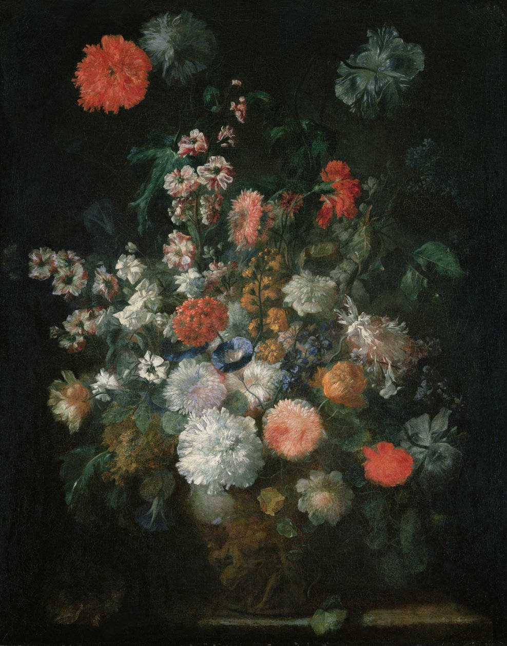 Stilleben med blomster af Franz Werner Tamm