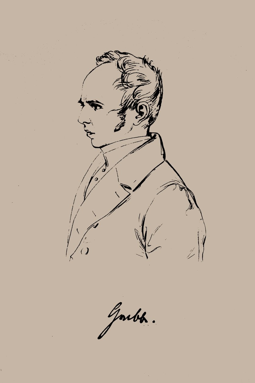 Christian Dietrich Grabbe 1801-1836. af Franz Xaver Stöber