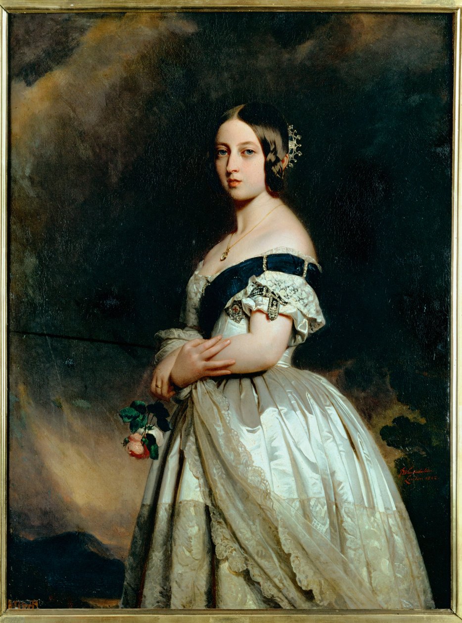 Dronning Victoria af England ... af Franz Xaver Winterhalter