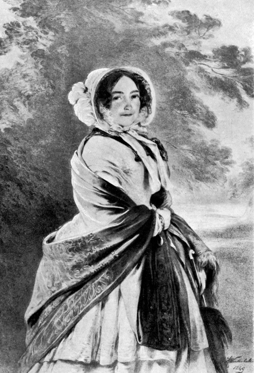 Dronning Victorias mor, 1901. af Franz Xaver Winterhalter