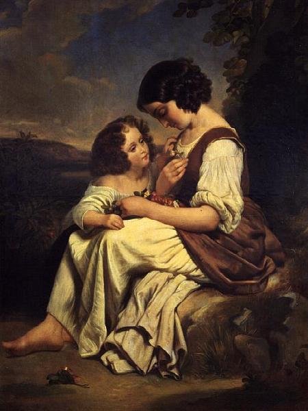 Den foretrukne blomst af Franz Xaver Winterhalter