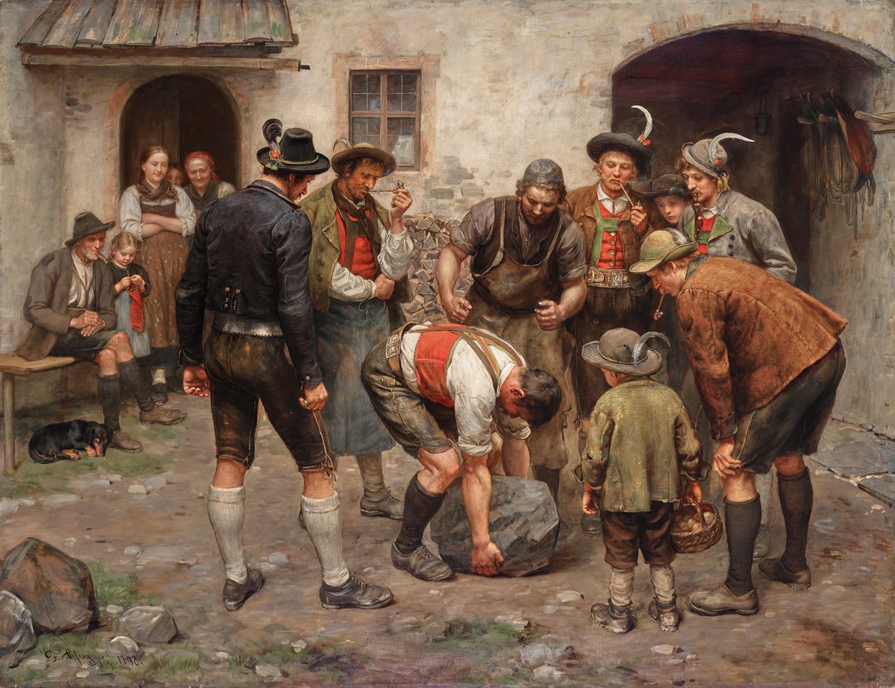 Opgøret af Franz von Defregger