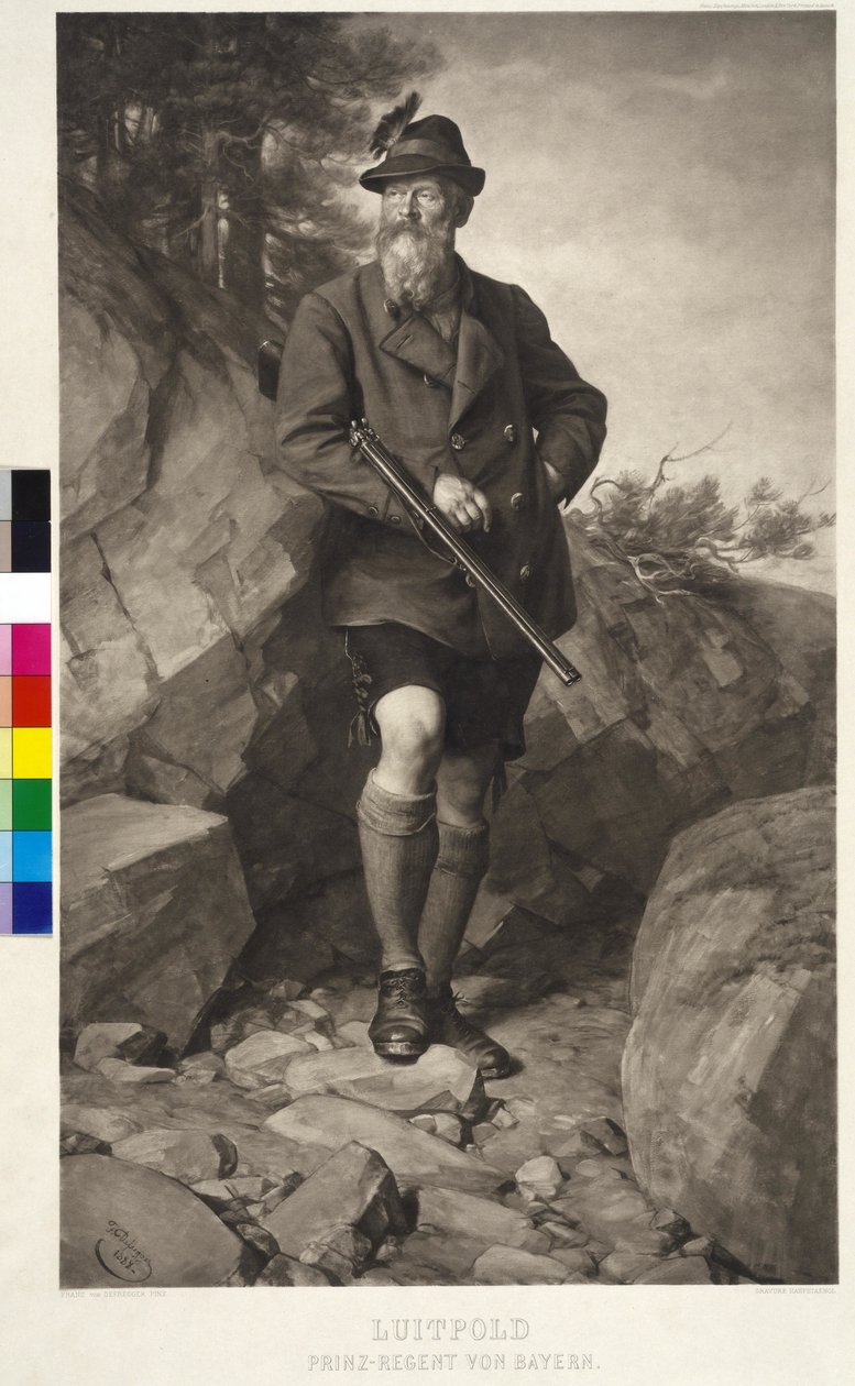Prinsregent af Bayern Luitpold af Franz von Defregger