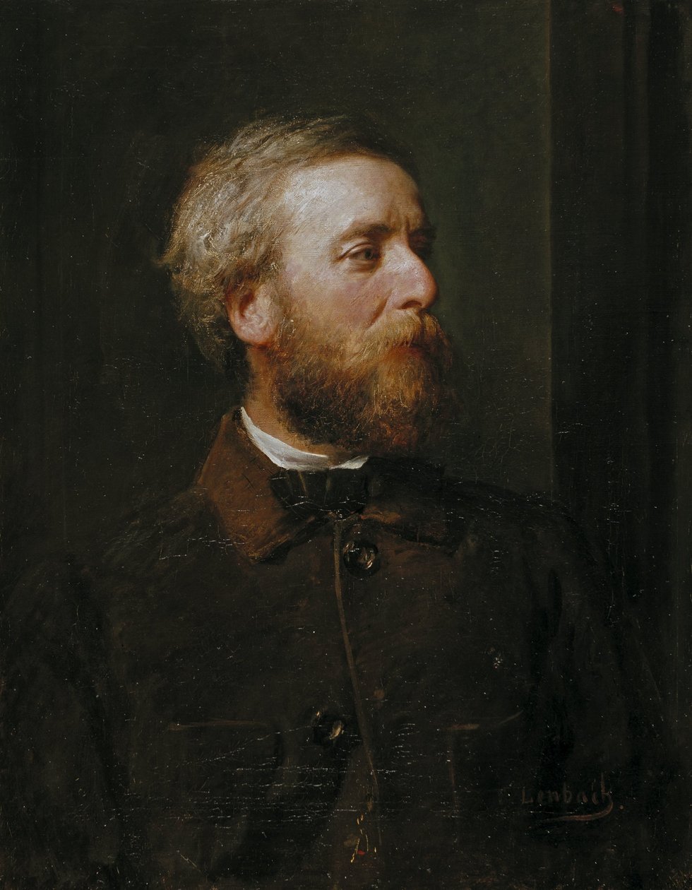 Arthur George Freiherr von Ramberg af Franz von Lenbach