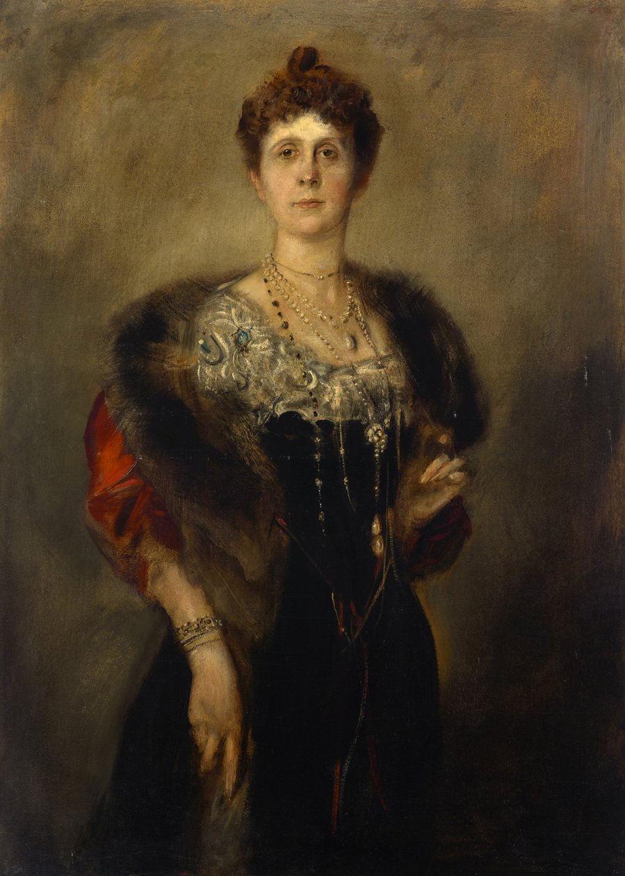 Emma Mumm (af Schwarzenstein) af Franz von Lenbach