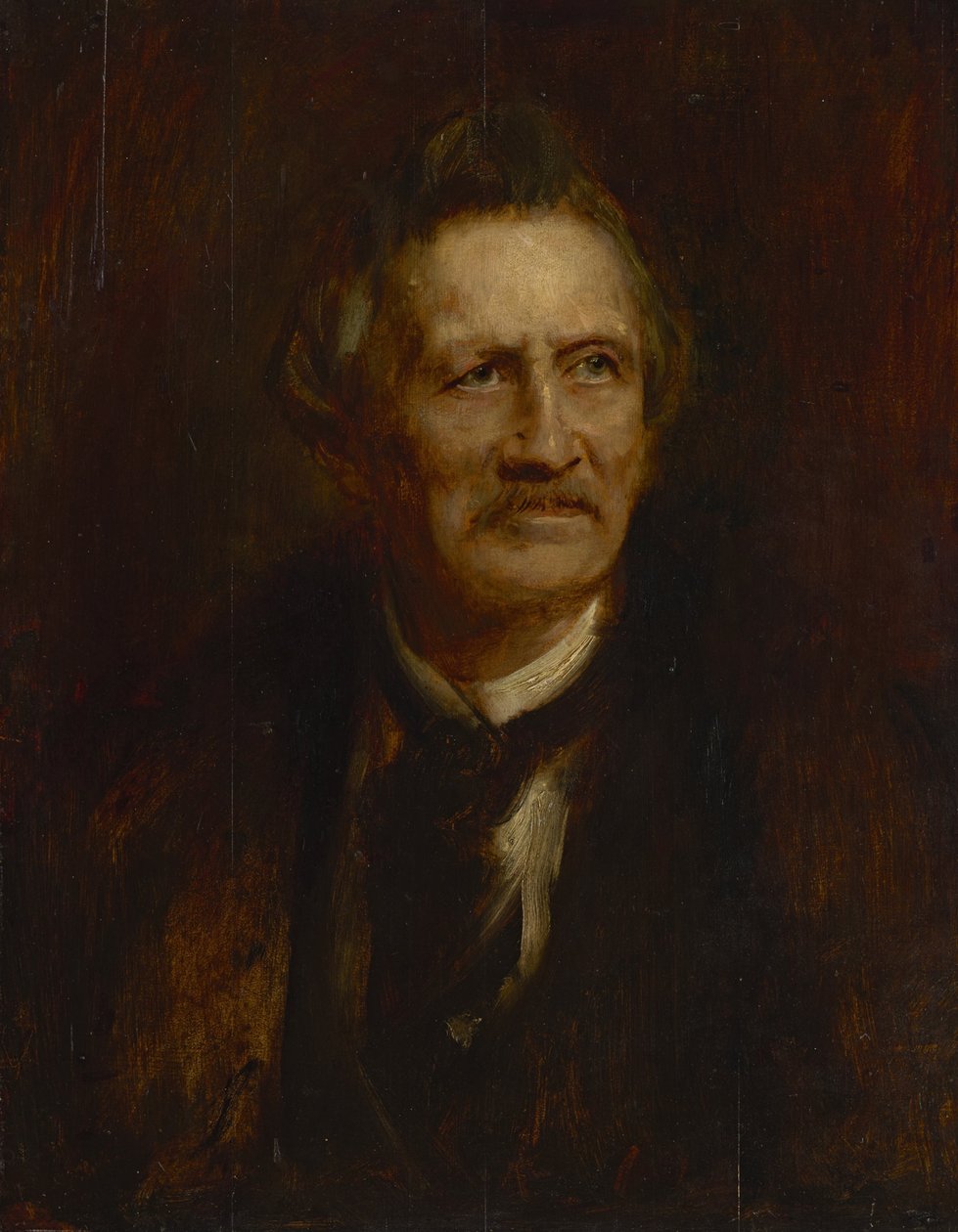 Gottfried Semper af Franz von Lenbach