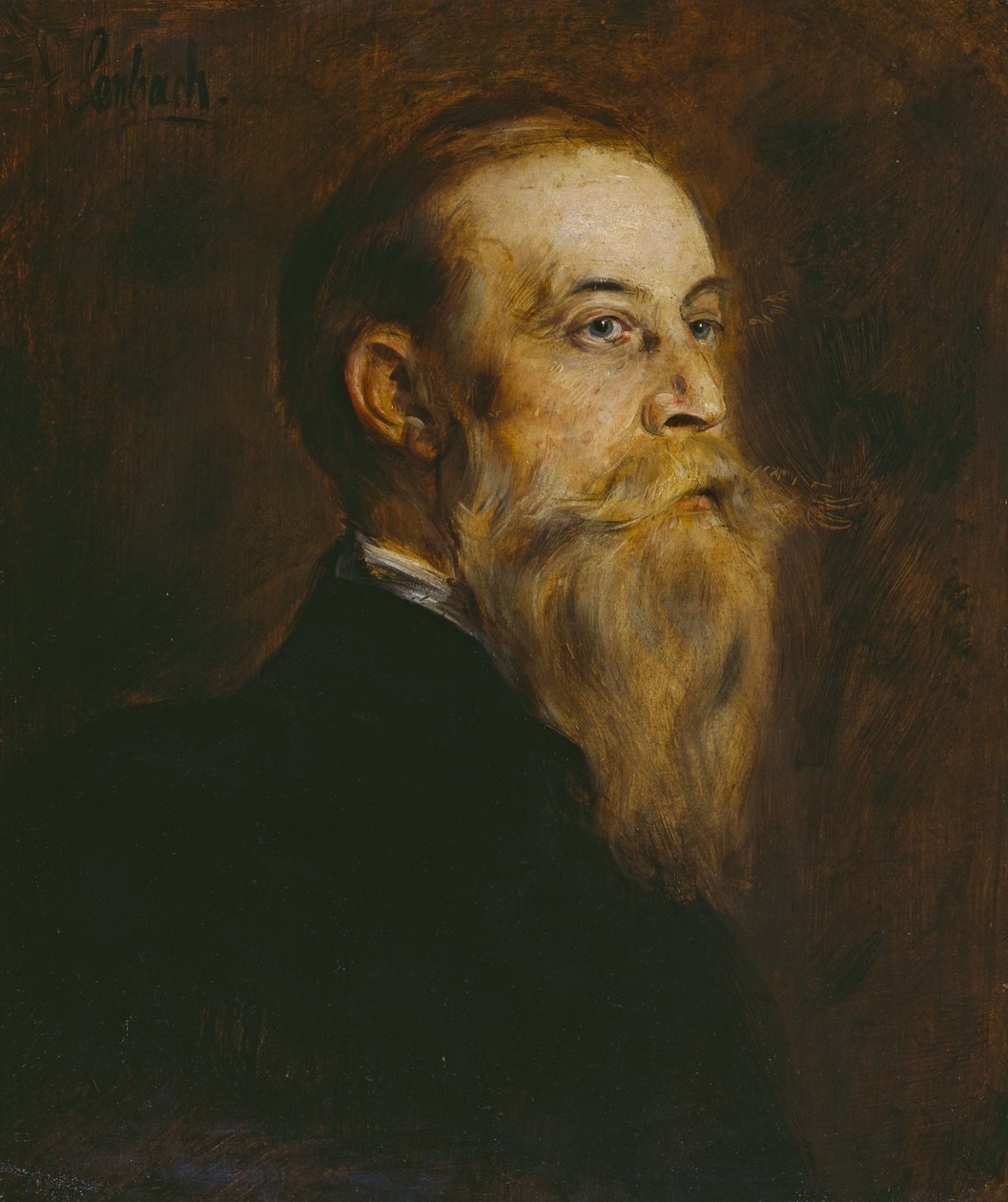 Reinhold Begas af Franz von Lenbach