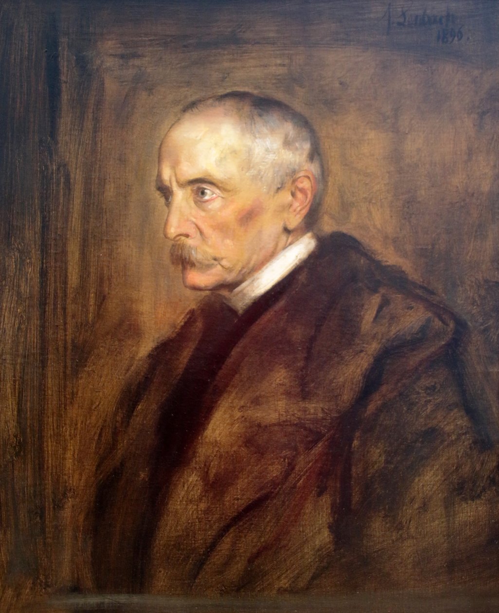 Ritratto di Clovis af Hohenlohe af Franz von Lenbach
