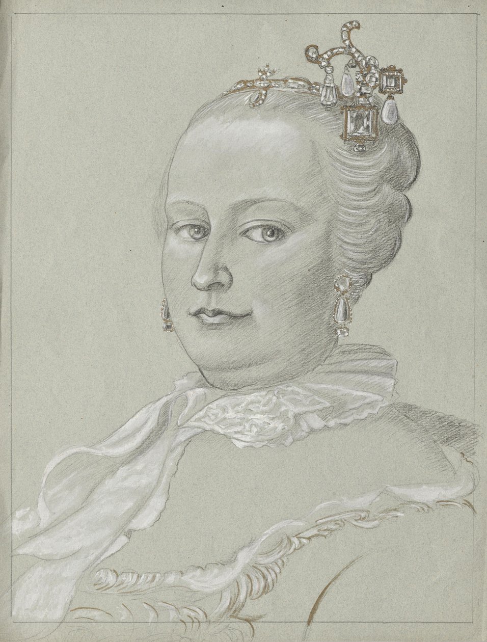 Kejserinde Maria Theresia af Franz von Matsch