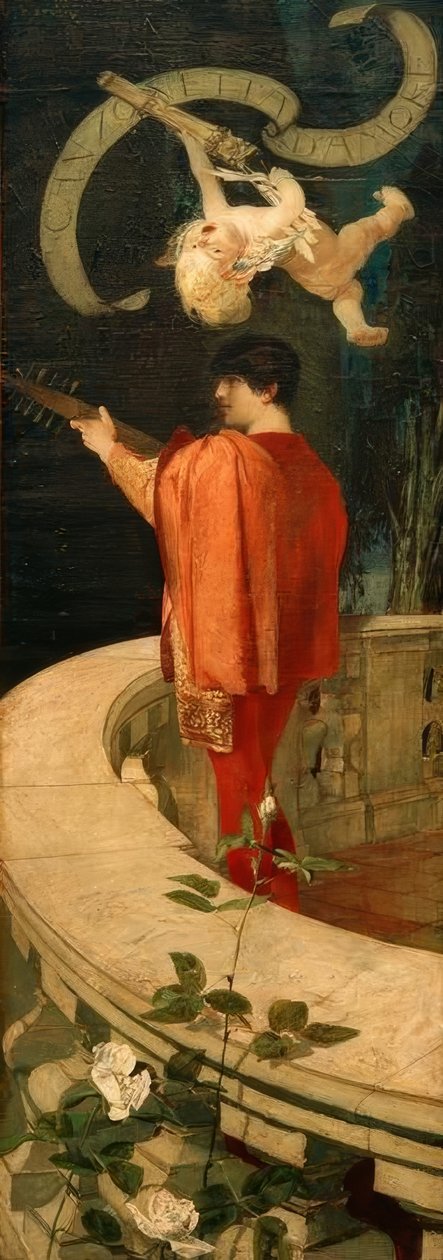 Kærlighedssang af Franz von Stuck