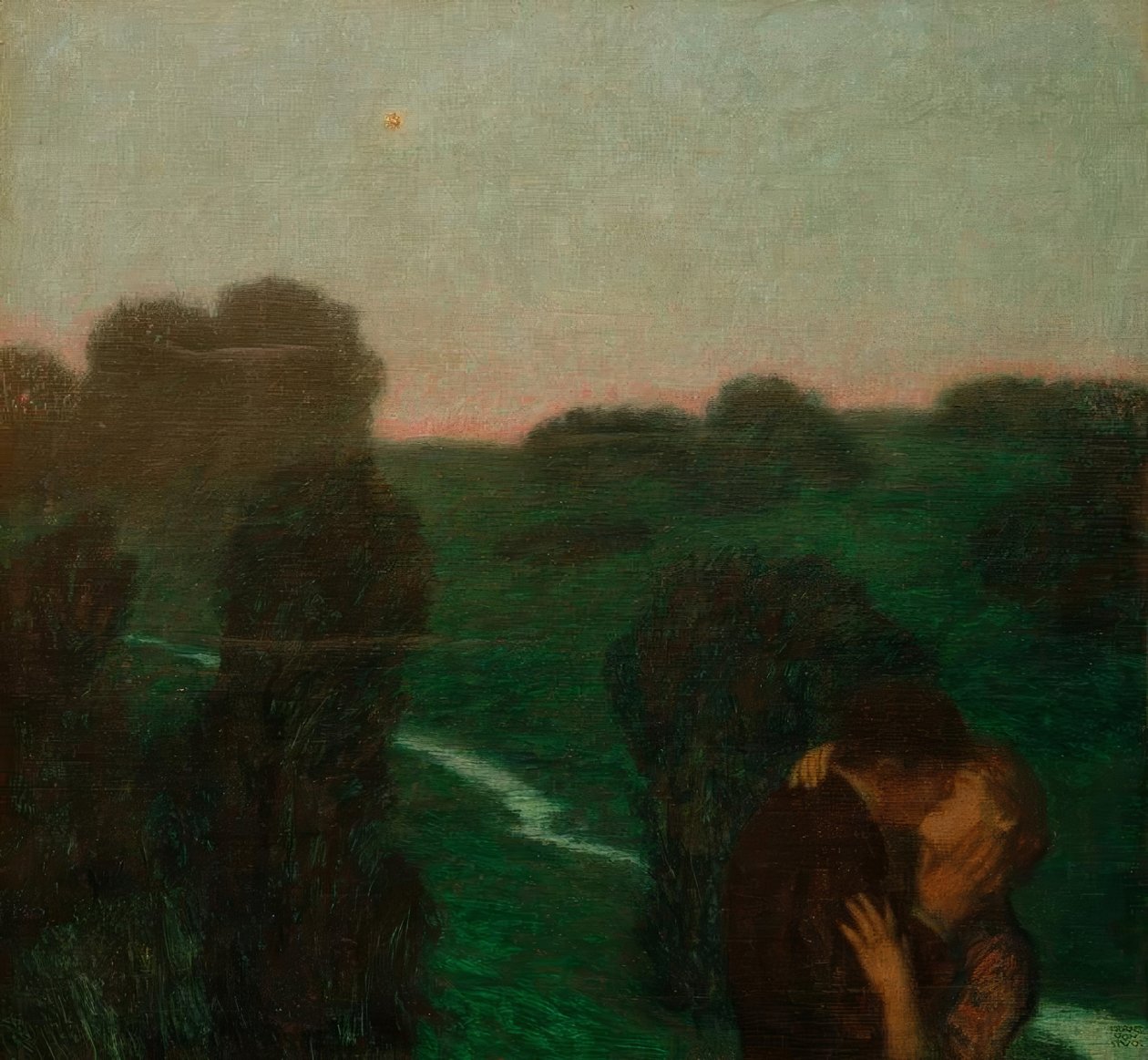 Aftenstjernen af Franz von Stuck