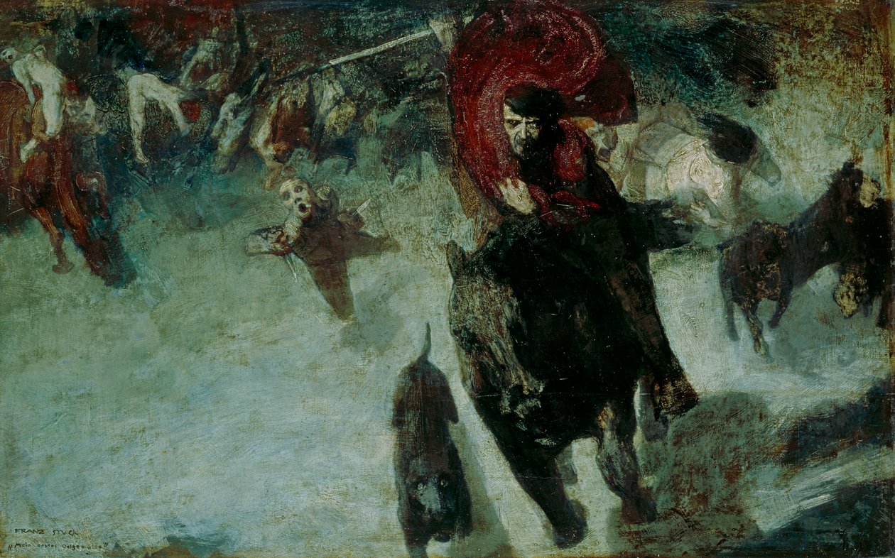 Den vilde jagt af Franz von Stuck