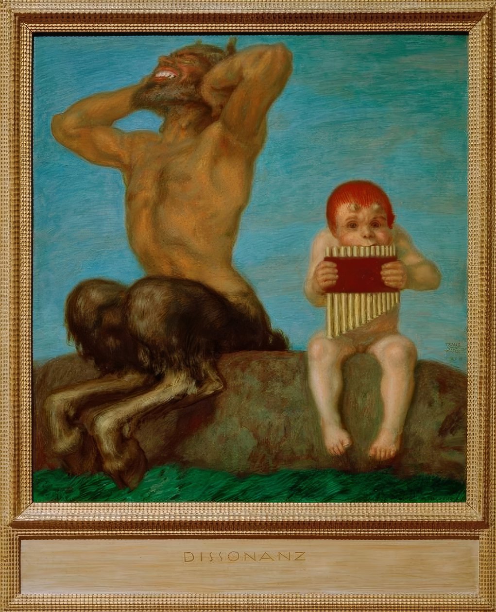 dissonans af Franz von Stuck