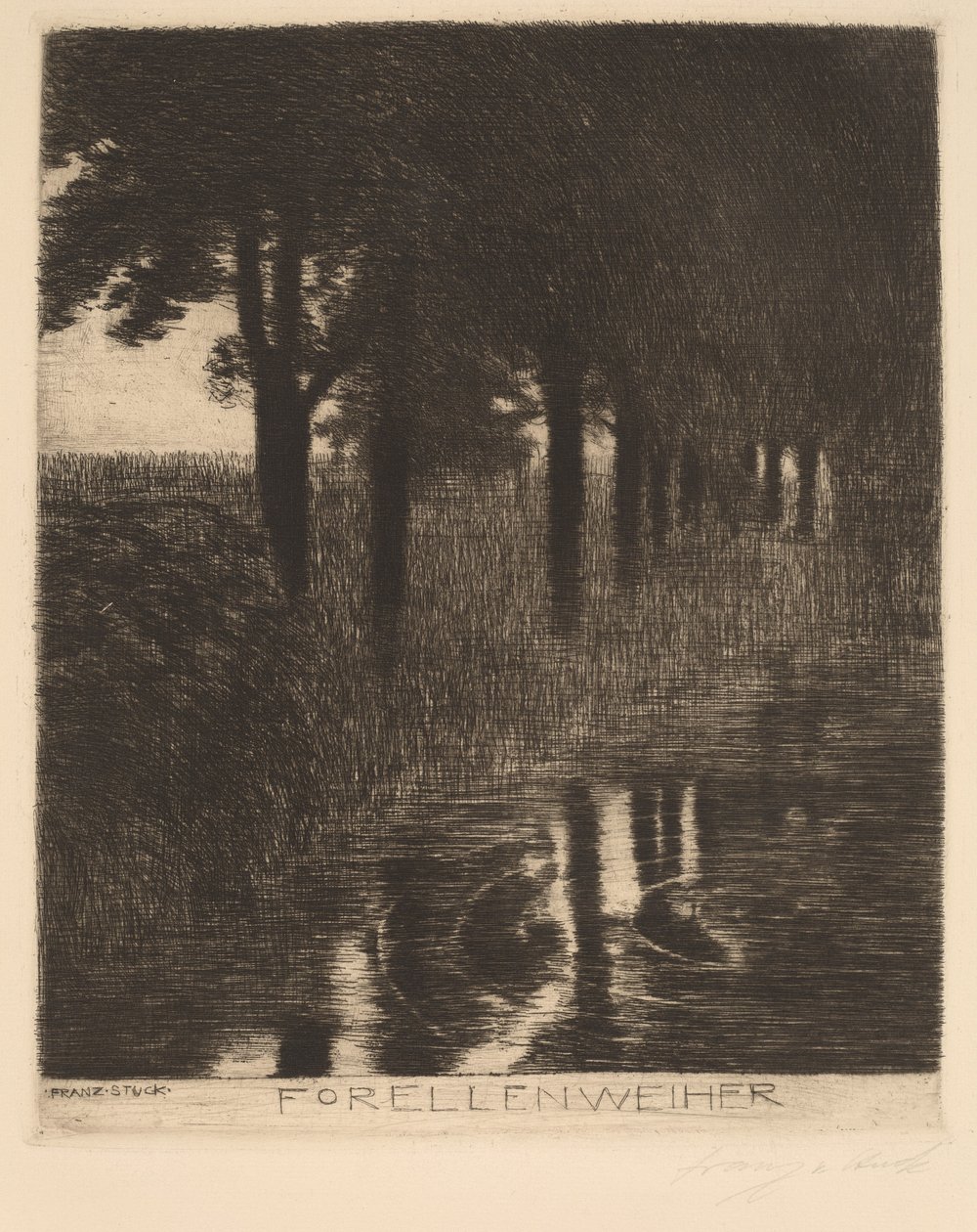 Ørreddam af Franz von Stuck