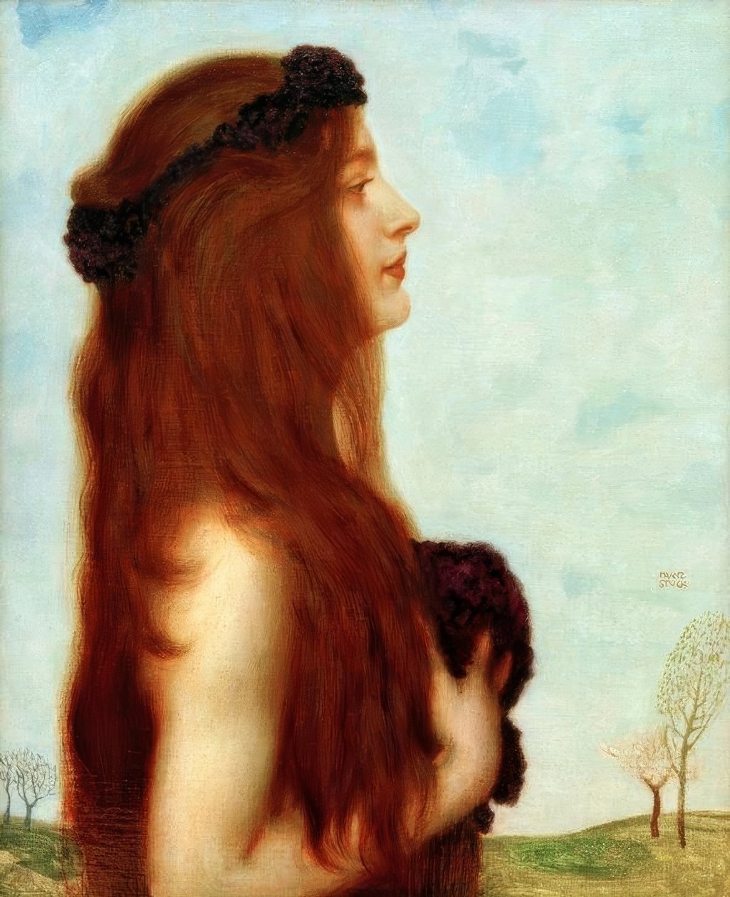 forår af Franz von Stuck
