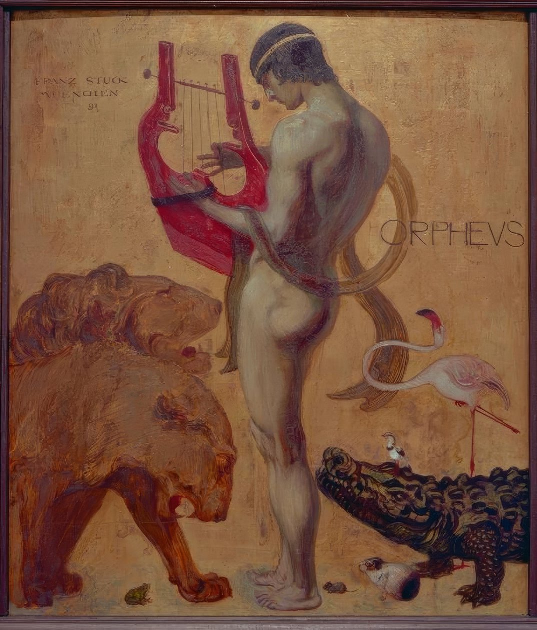 Orfeus af Franz von Stuck