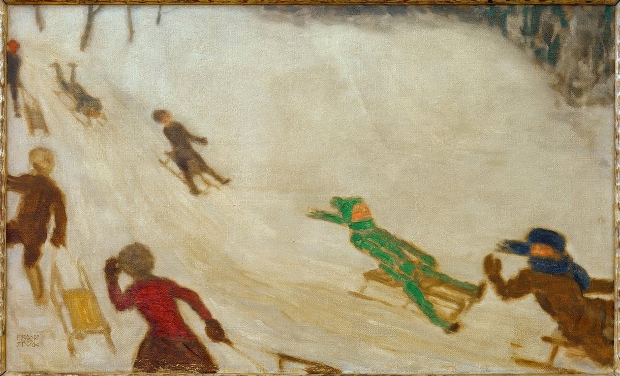 Kælkebørn af Franz von Stuck
