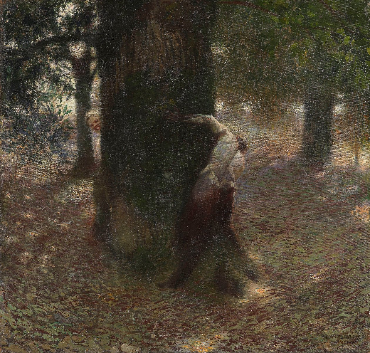 Drilleri, 1889. af Franz von Stuck
