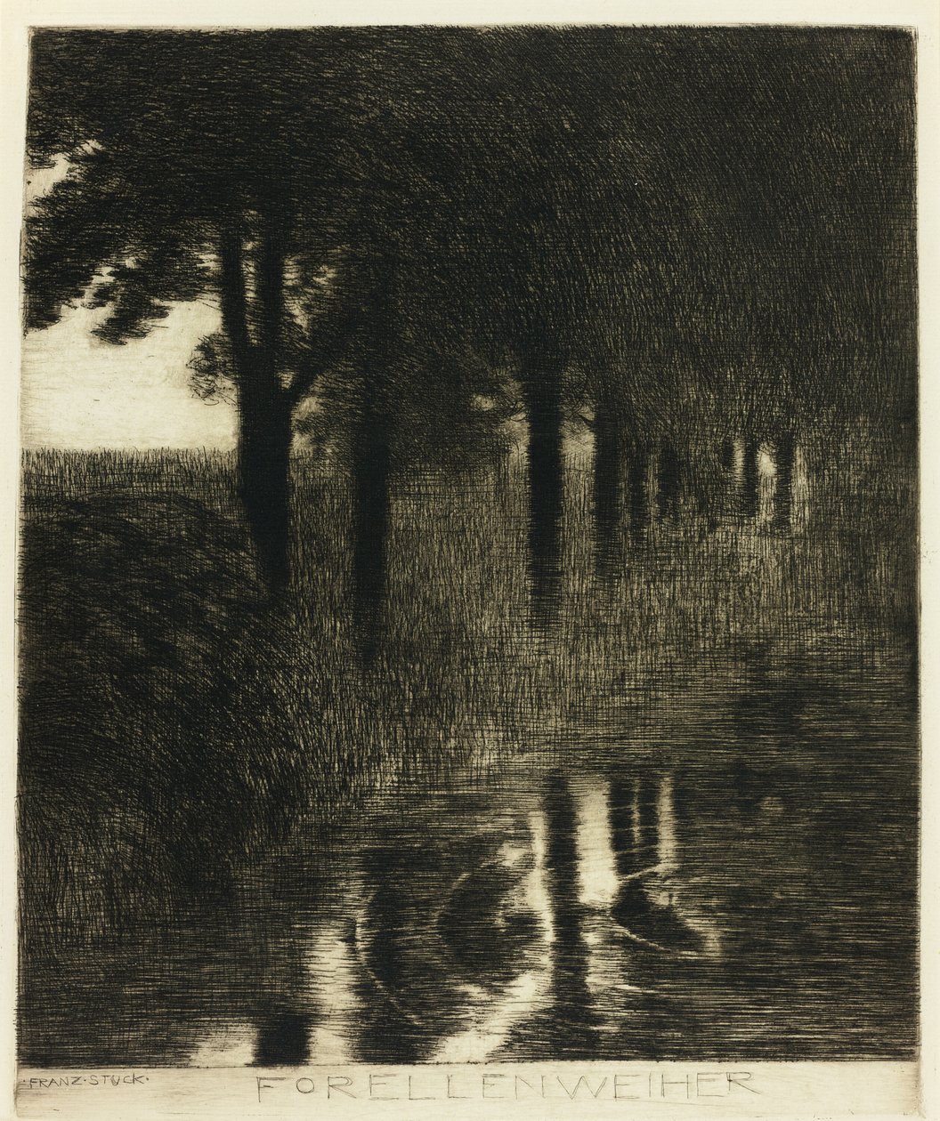 Ørredpuljen af Franz von Stuck