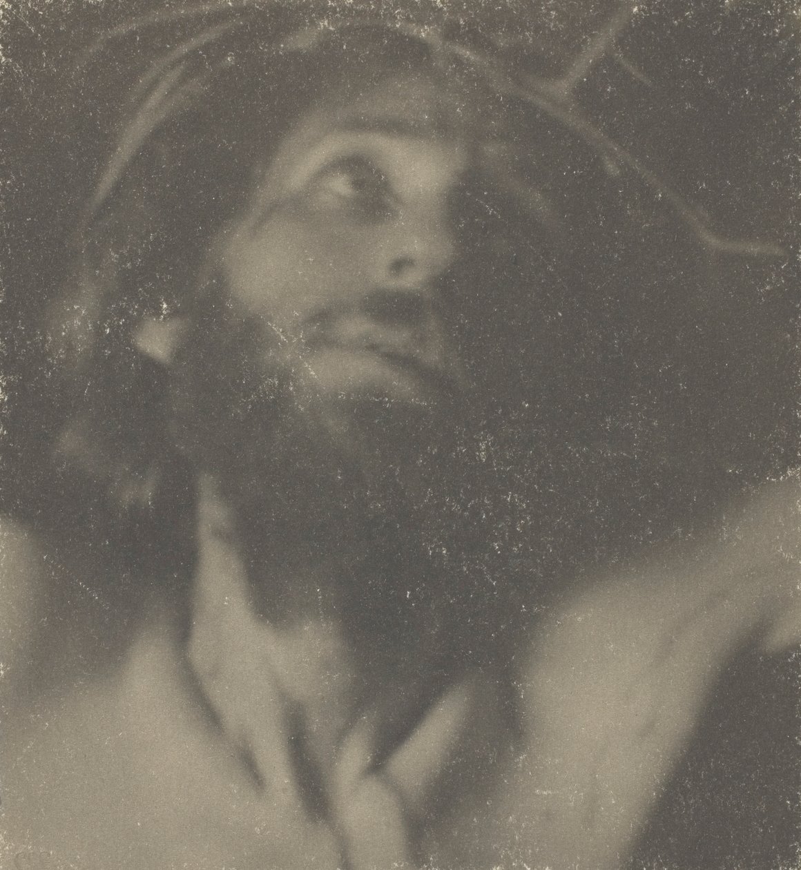 Studie af Kristi Hoved, 1898. af Fred Holland Day