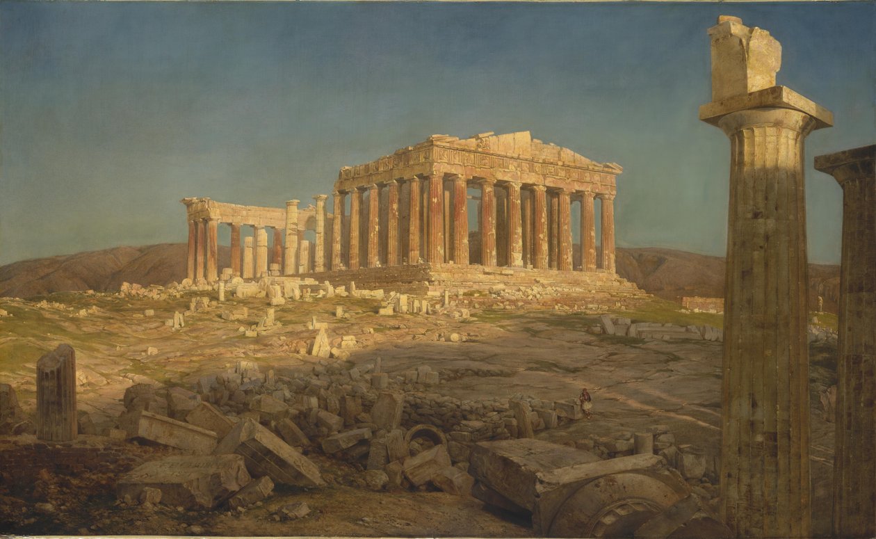 Parthenon af Frederic Edwin Church