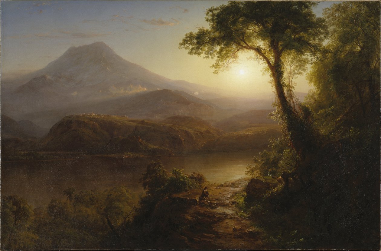 Tropisk landskab af Frederic Edwin Church
