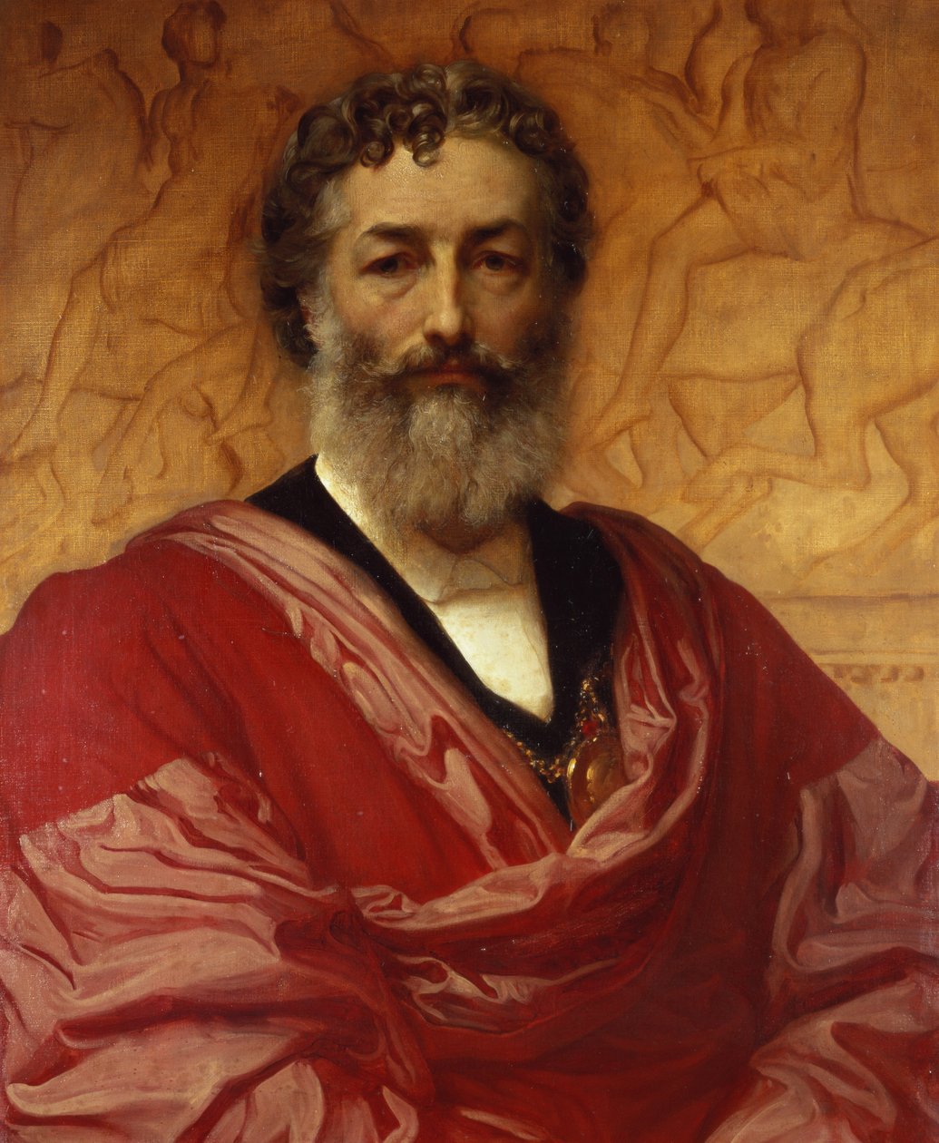 Selvportræt, 1880 af Frederic Leighton