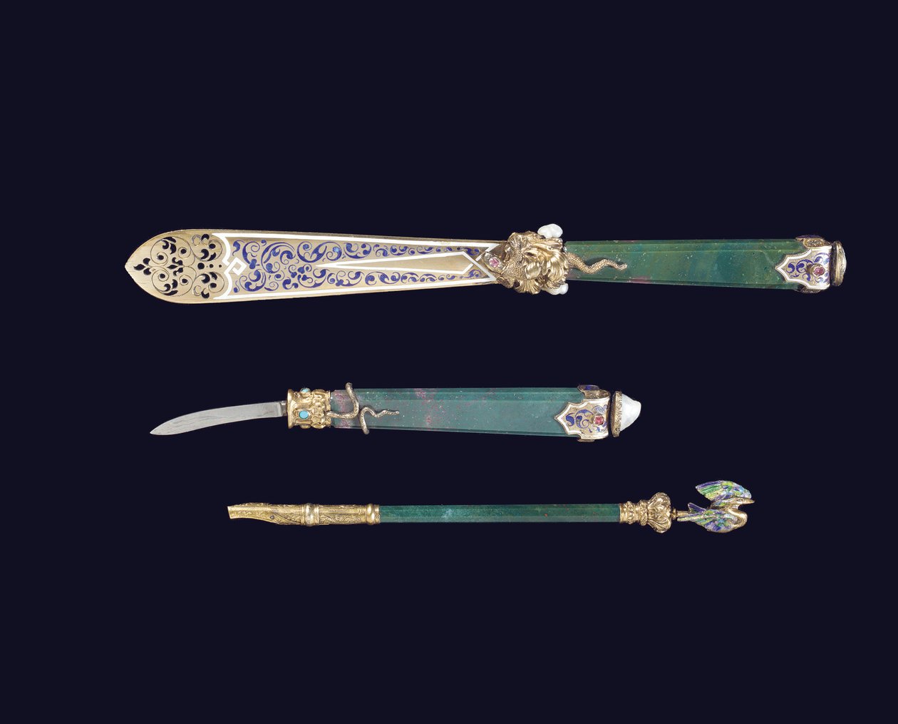 Napoleon III-sag nødvendig af embedet, c.1864-66 af Frederic Jules Rudolphi