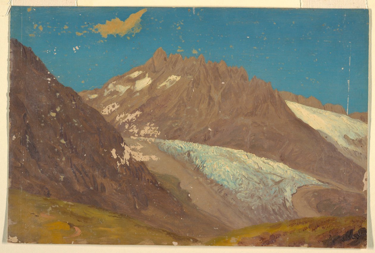 Alpine Landskab af Frederic Edwin Church
