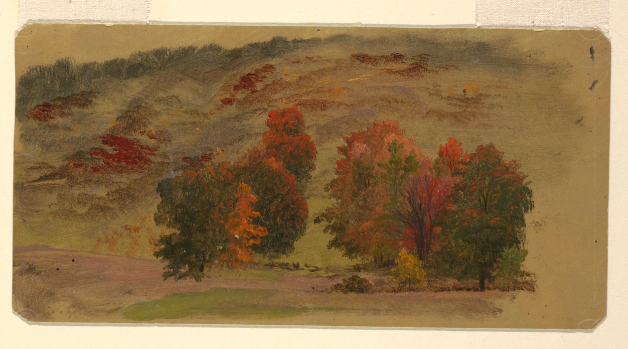 Efterårslandskab af Frederic Edwin Church