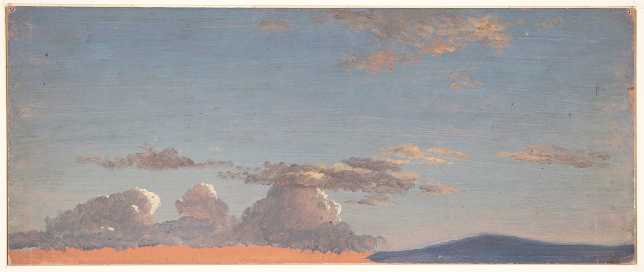 Cloud undersøgelse af Frederic Edwin Church