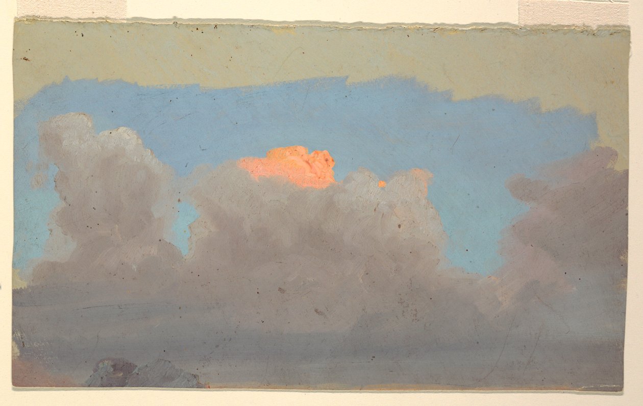 Cloud undersøgelse af Frederic Edwin Church