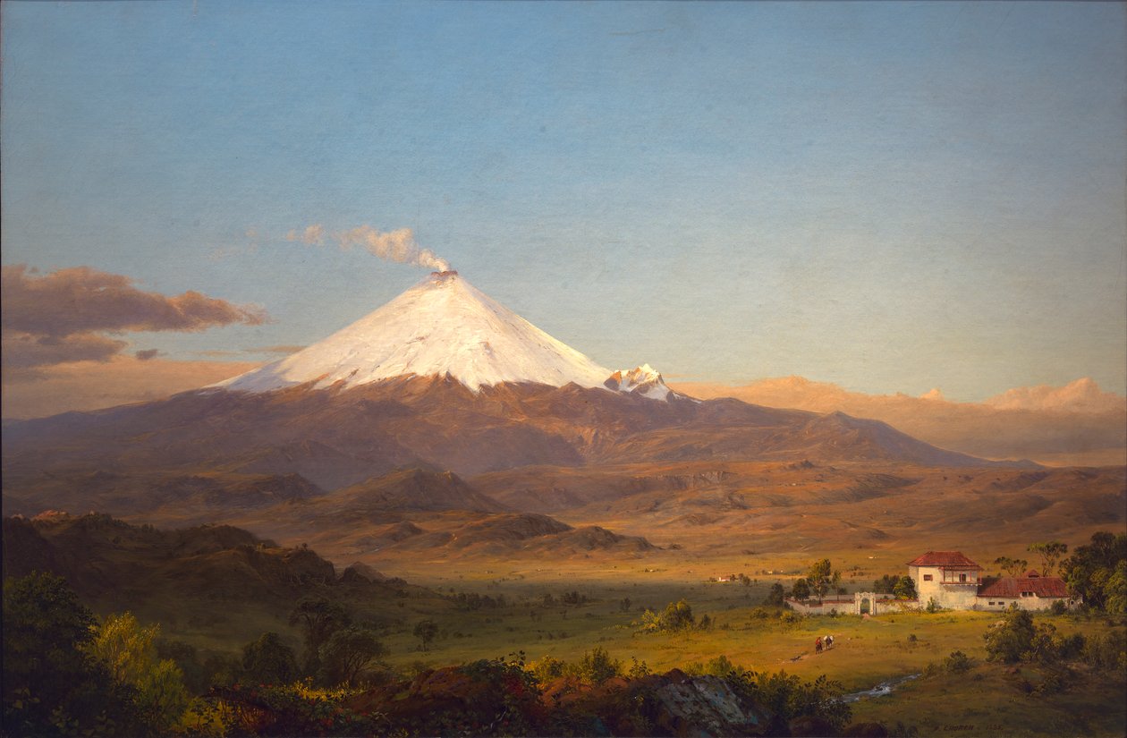 Cotopaxi, 1855. af Frederic Edwin Church