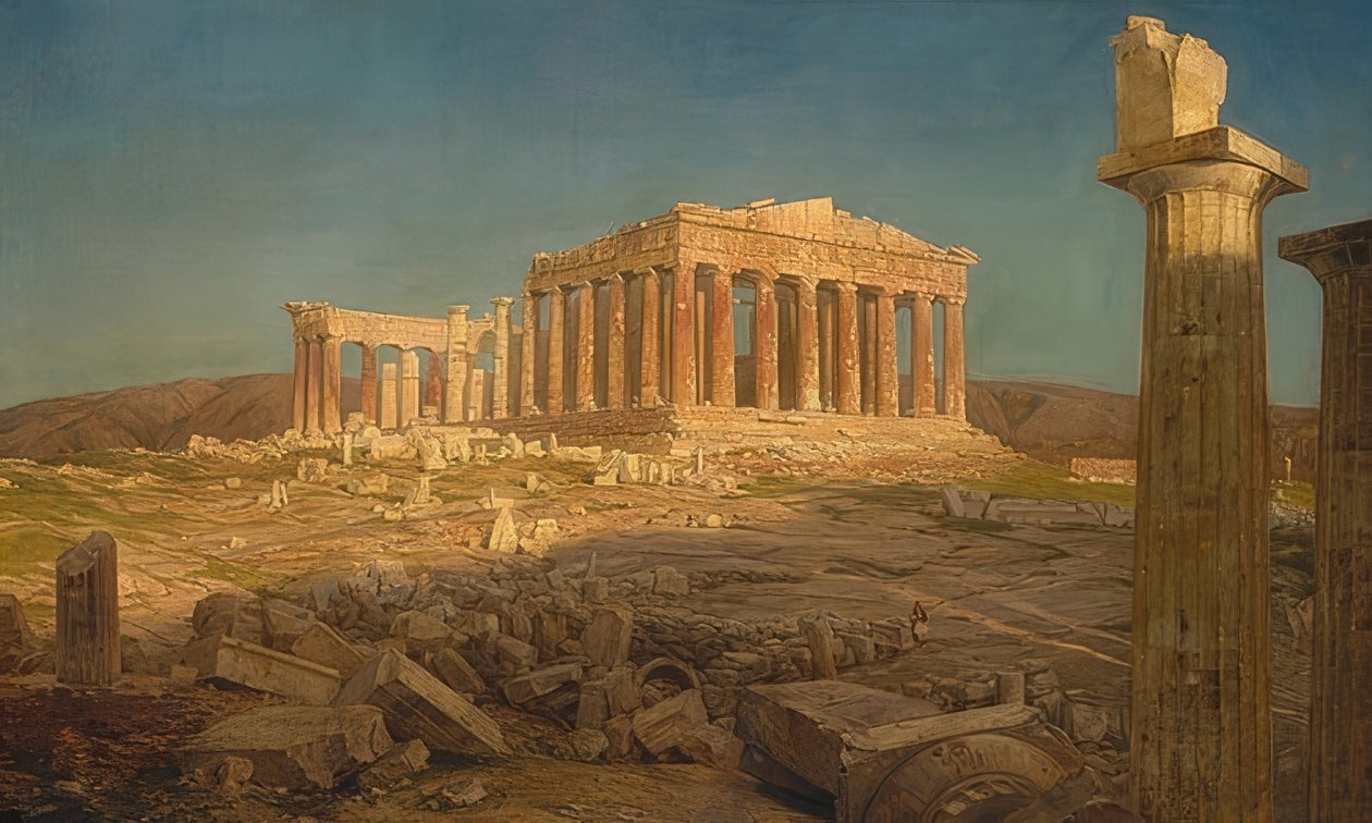 Δασ Παρθένων. 1871 af Frederic Edwin Church