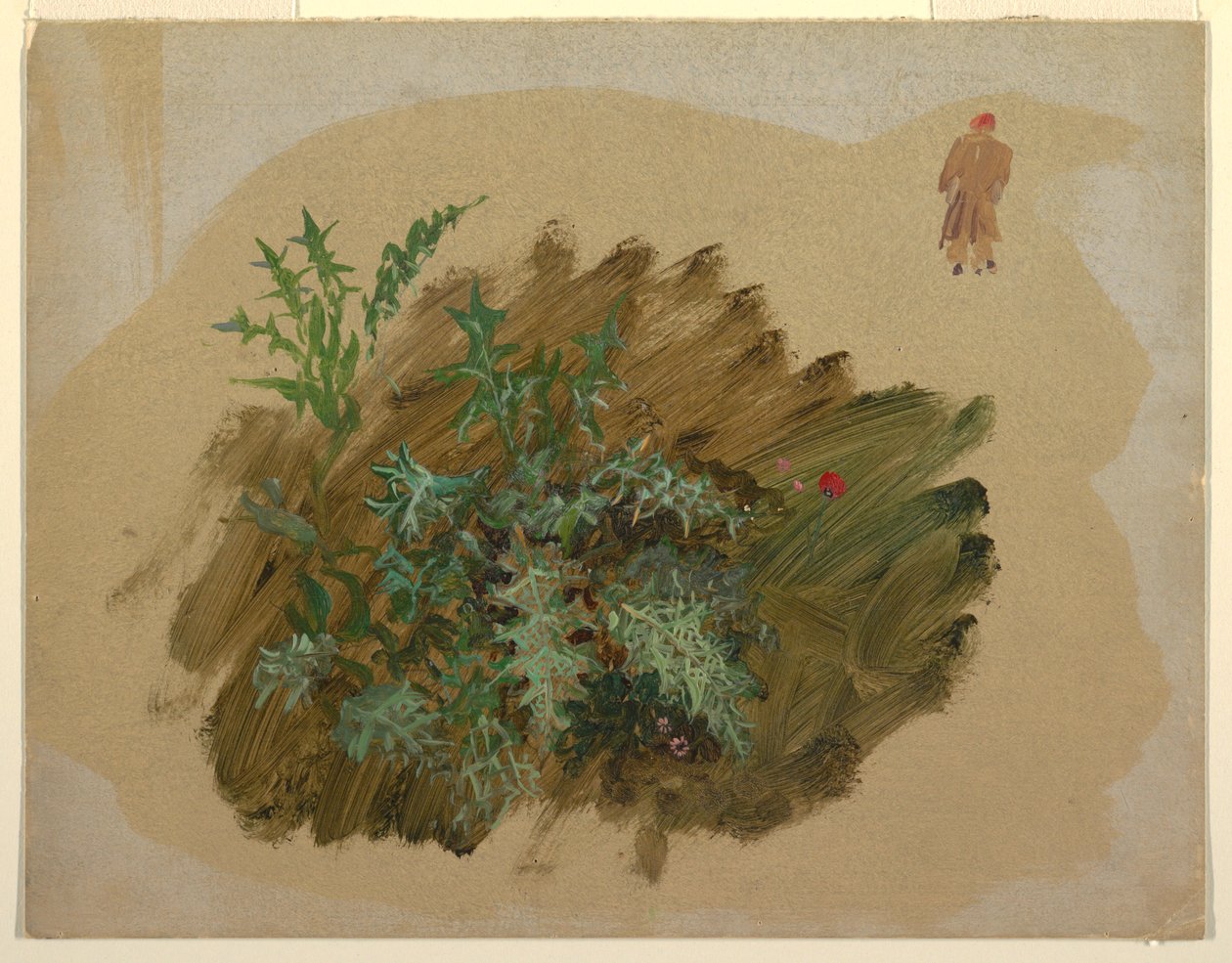 Tegning, Plantestudier, 1865 af Frederic Edwin Church