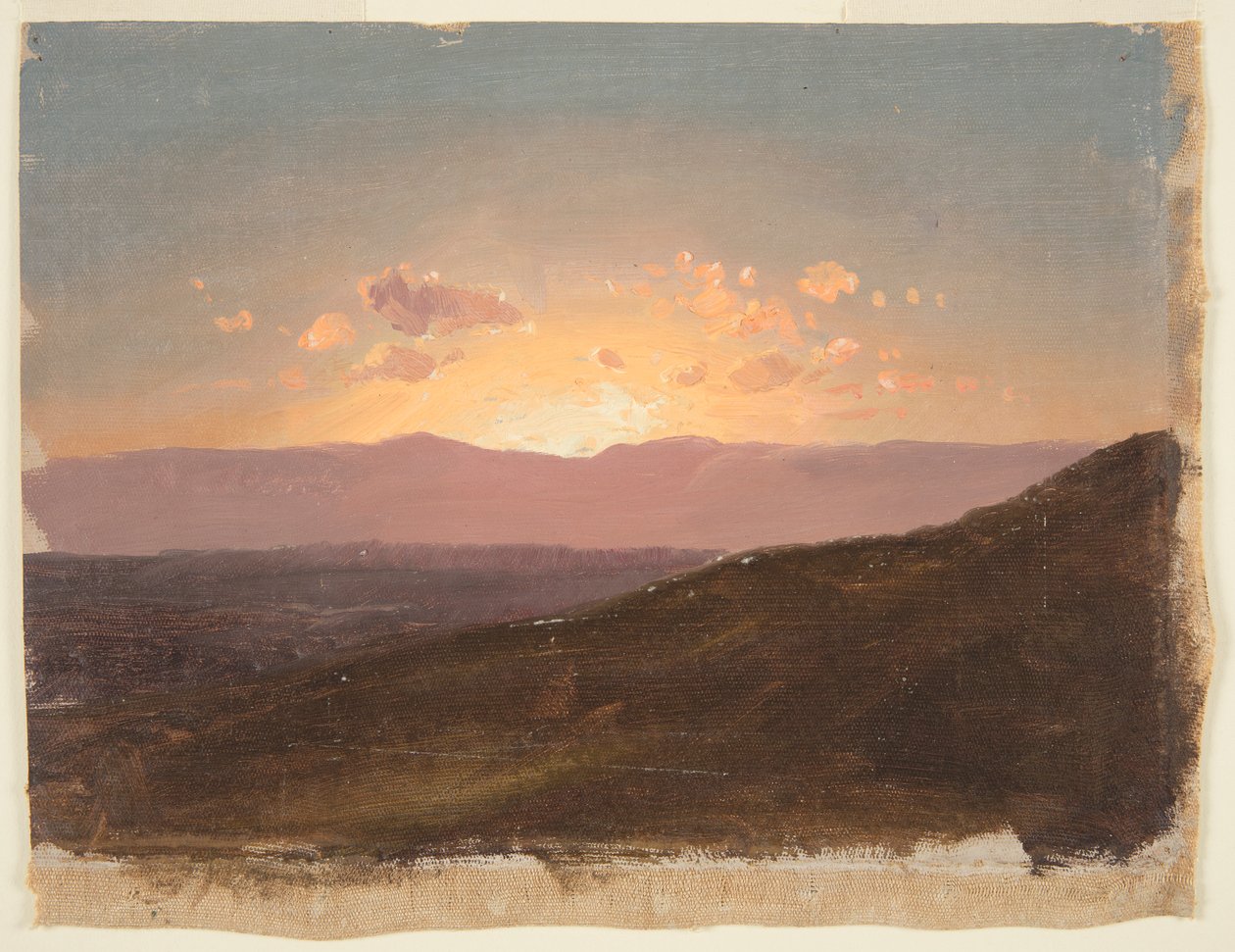 Ser på tværs af Hudson Valley af Frederic Edwin Church