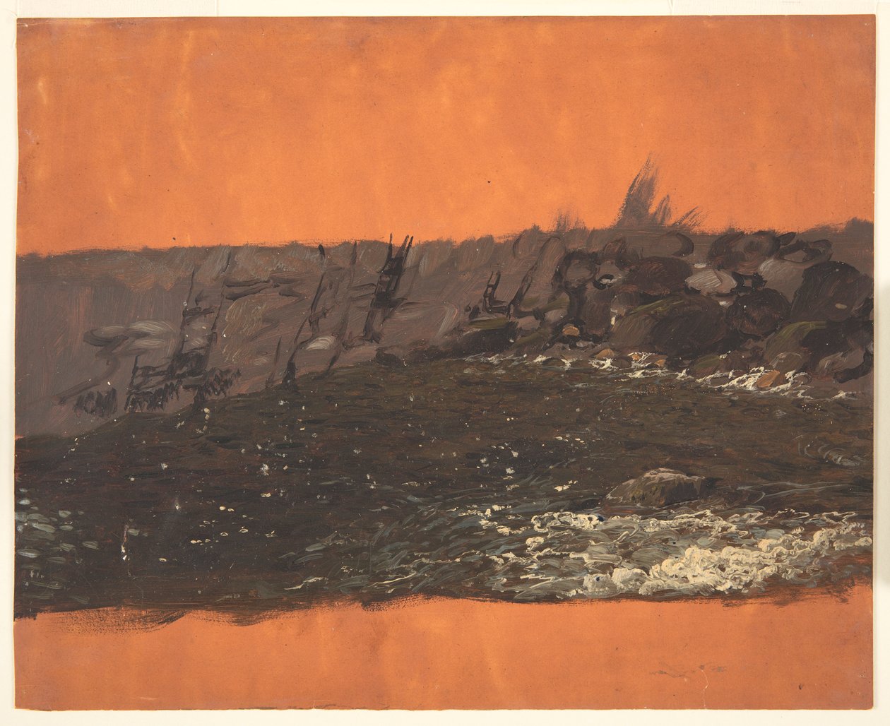 Maine kyst af Frederic Edwin Church
