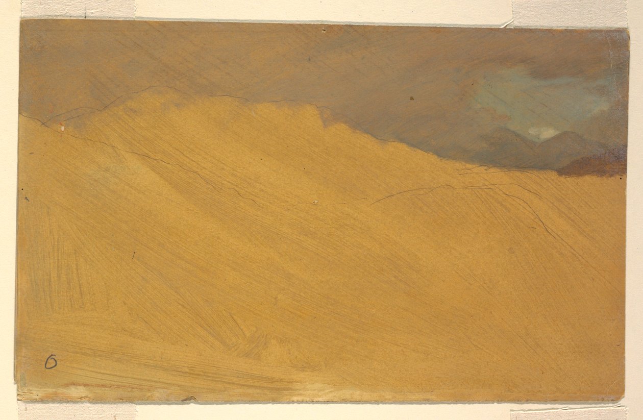 Bjerglandskab af Frederic Edwin Church