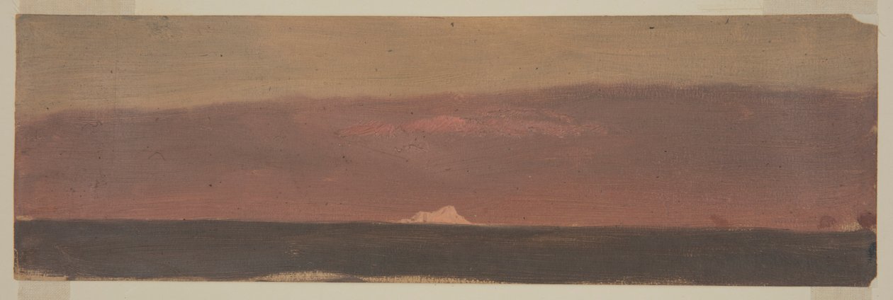Havlandskab med isbjerg af Frederic Edwin Church