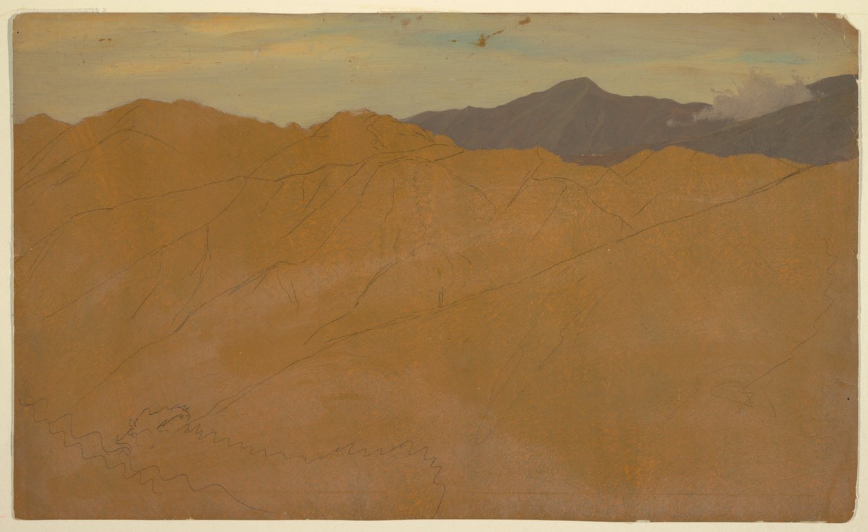 Sydamerikanske bjerge af Frederic Edwin Church