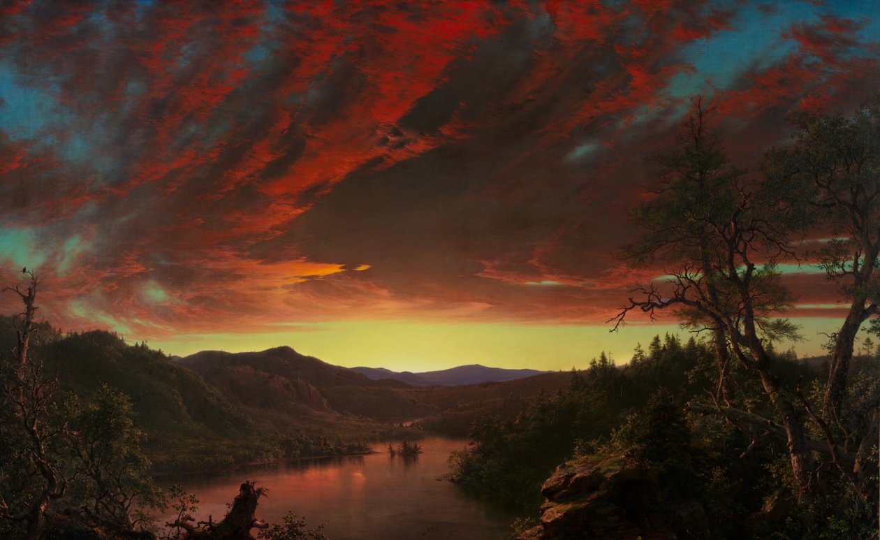 Twilight in the Wilderness, 1860 af Frederic Edwin Church