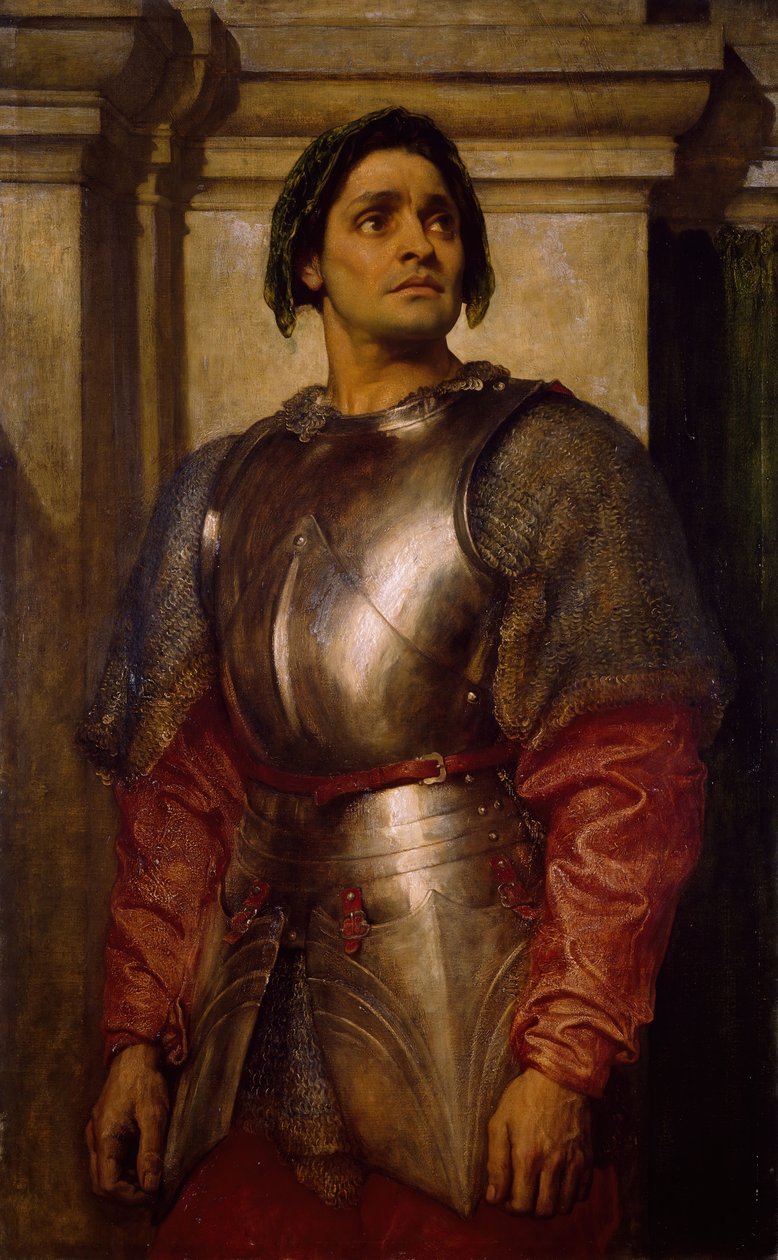 A Condottiere, 1871-72. af Frederic Leighton