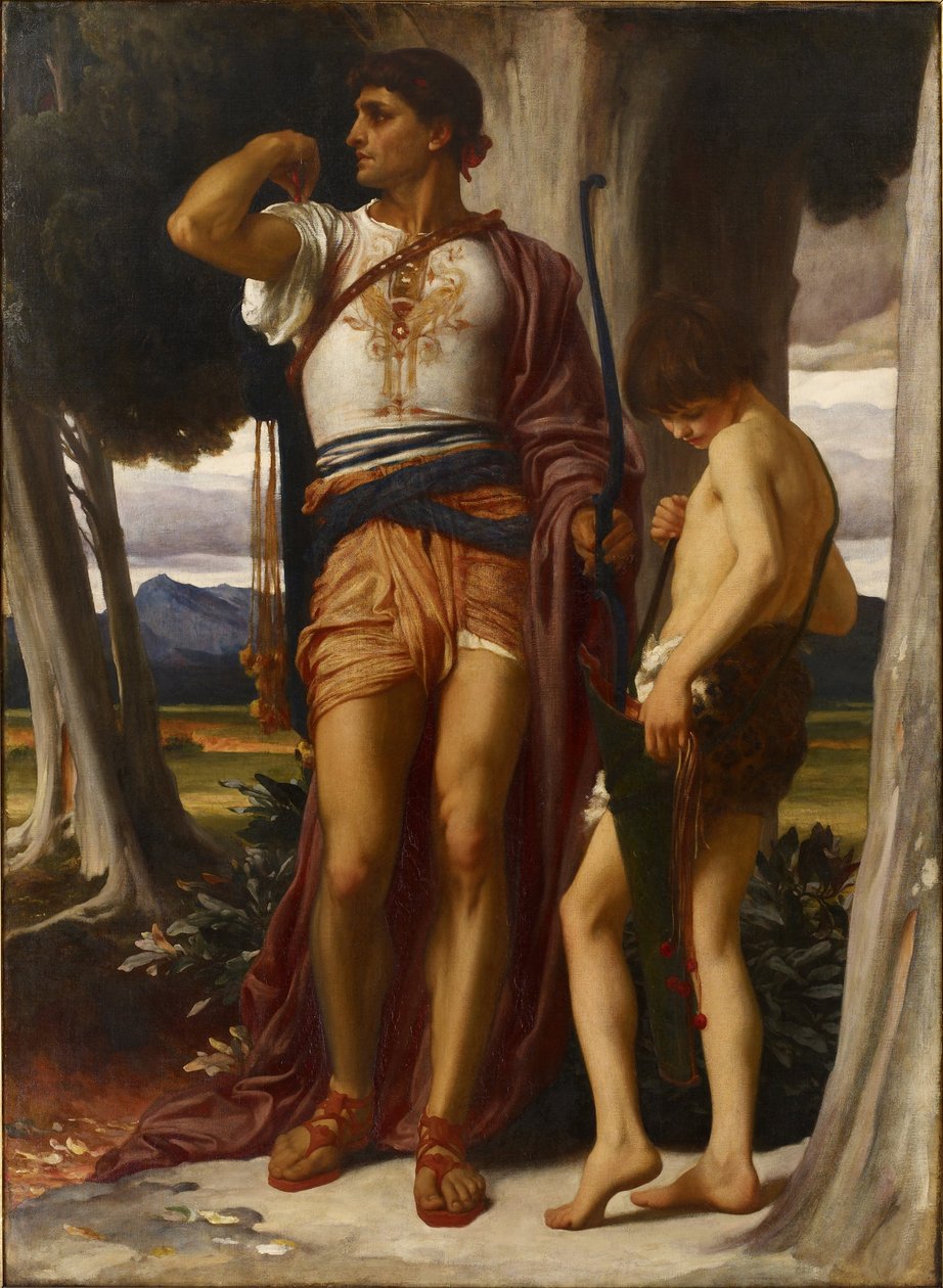 Jonathans tegn til David af Frederic Leighton