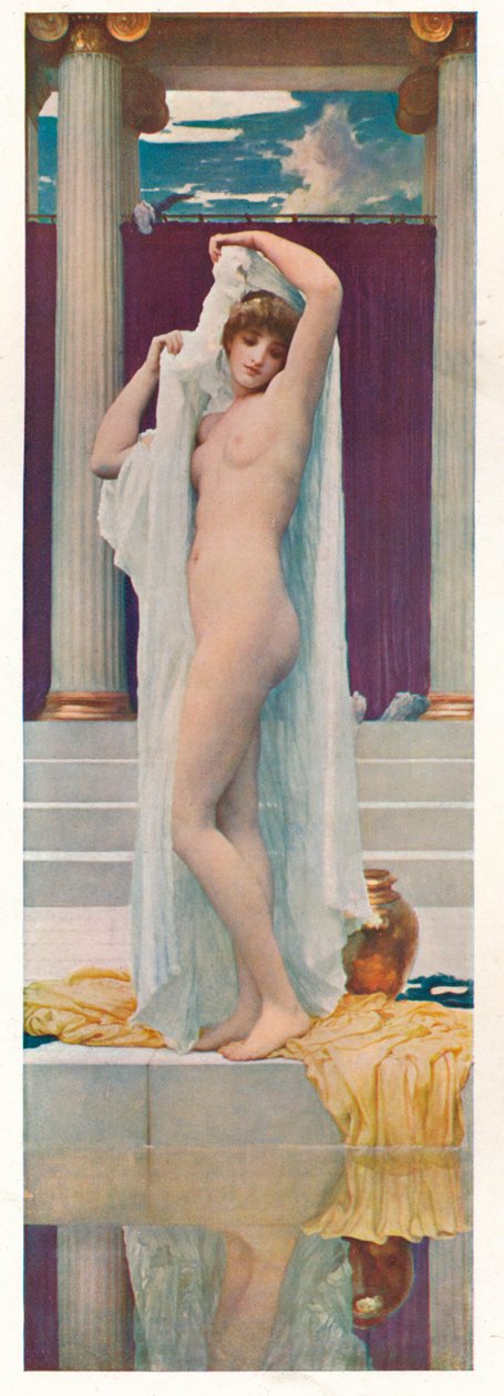 The Bath of Psyche, c1890. af Frederic Leighton